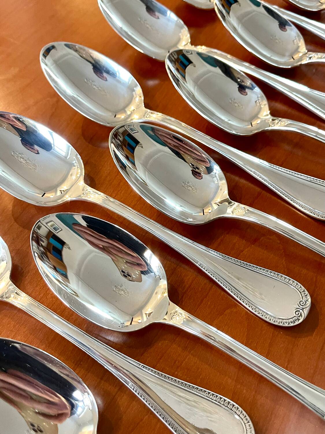 Christofle Malmaison 12 table spoons 20.5 cm new condition