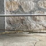 Brass and marble coffee table - 20th century