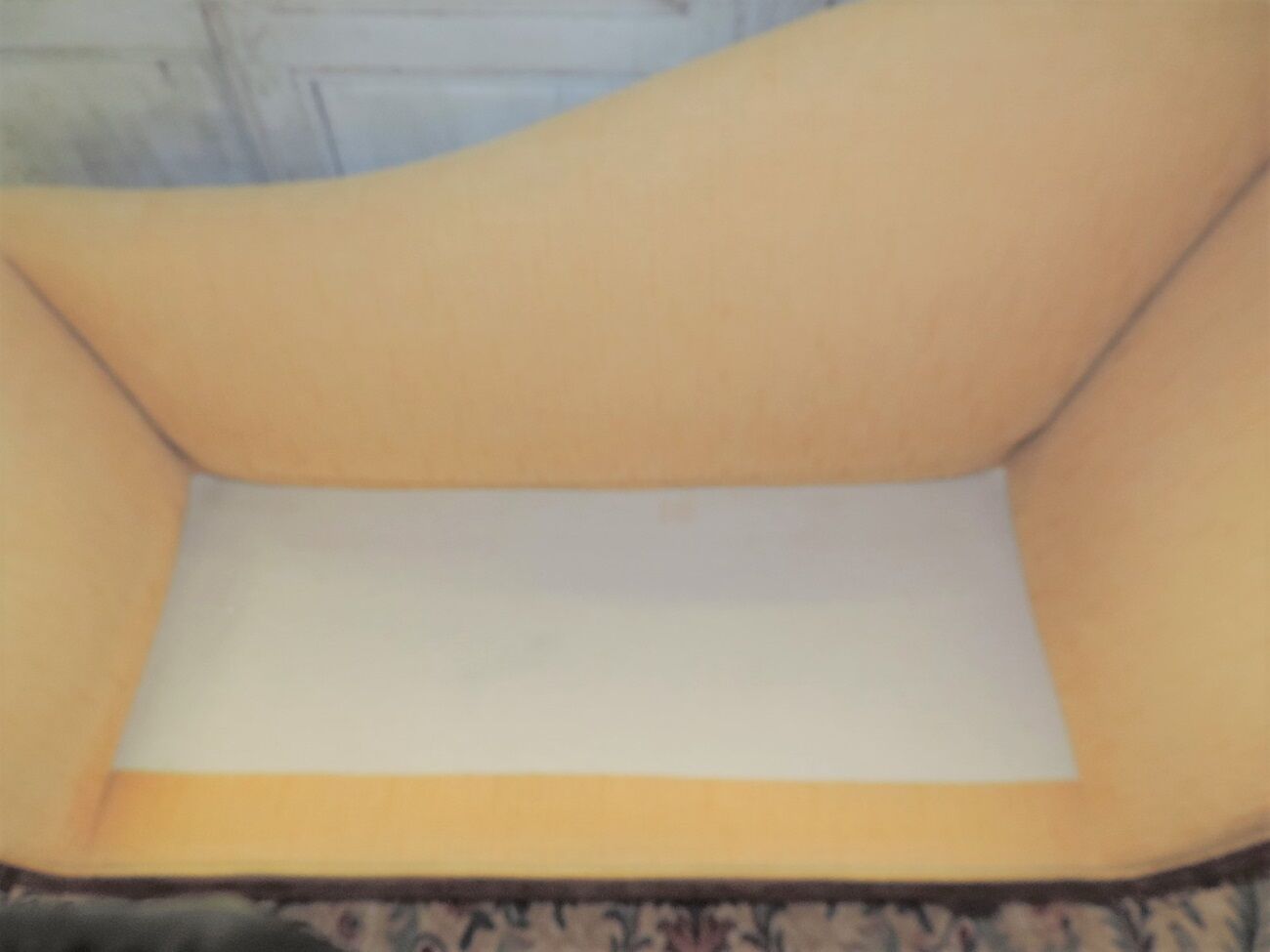 Chaise longue XIXth at two places