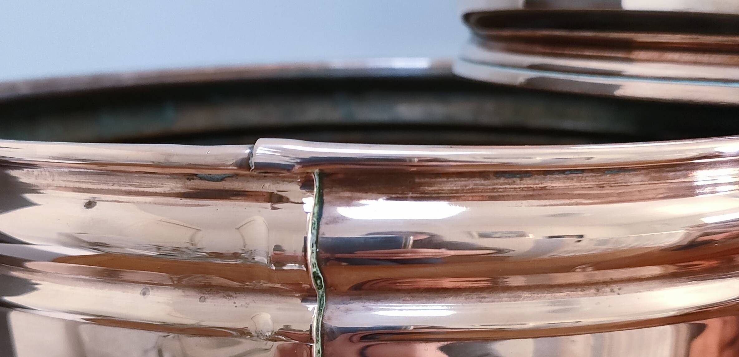 three cylindrical plant pots in a Scandinavian design from the 80s