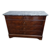 Commode Louis Philippe en acajou