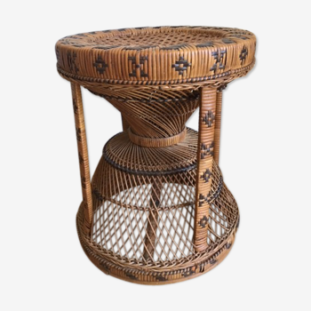 Rattan stool