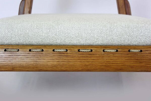 Chaises de chasse scandinaves du milieu du siècle restaurées par Kristiansson, années 1950.