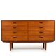 Rare buffet / commode double Børge Mogensen des années 1950.