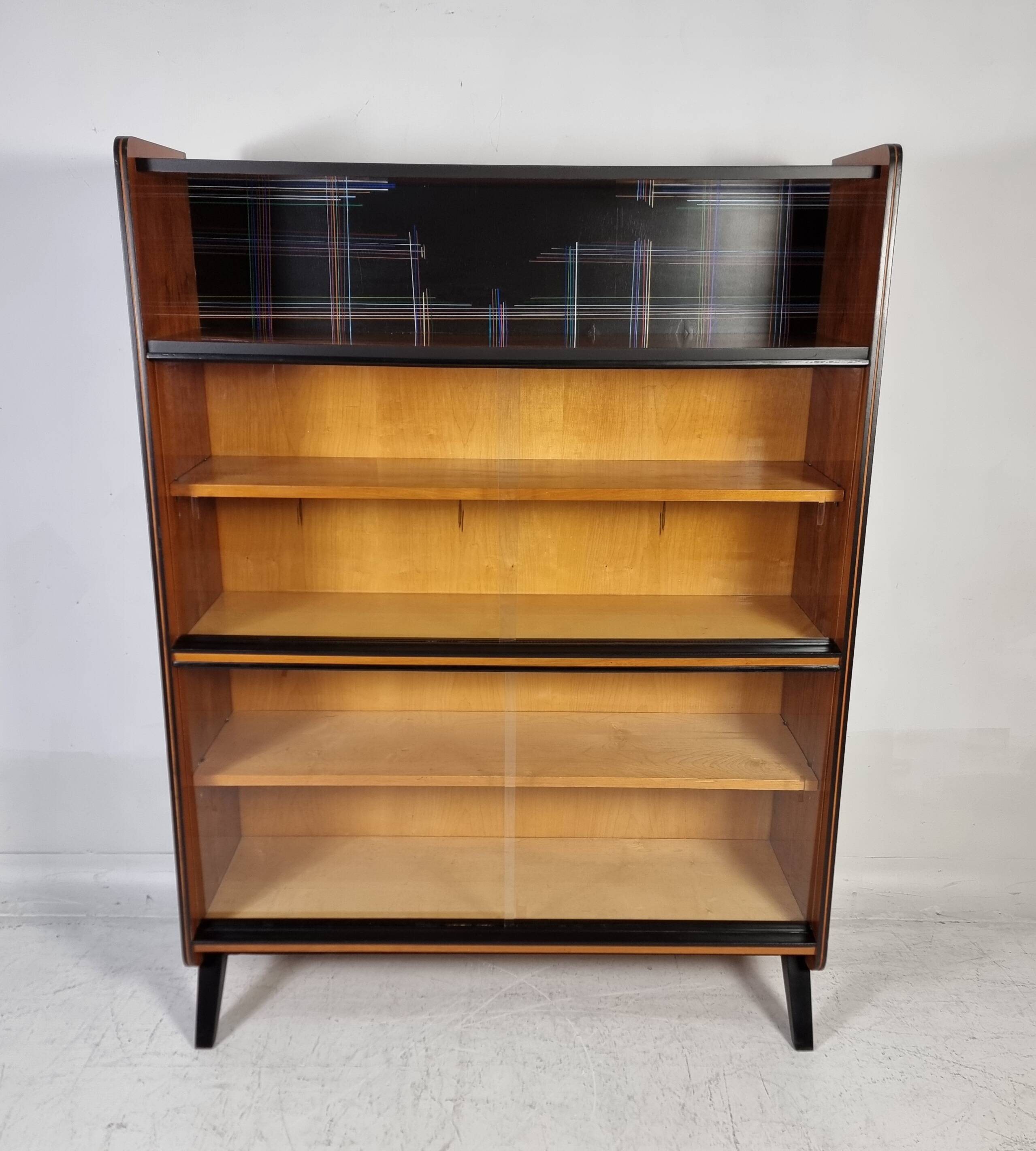 Vintage Brown Showcase from Tatra, 1970s