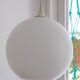 Suspension boule en verre années 70