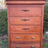 Old oak workshop furniture with drawers