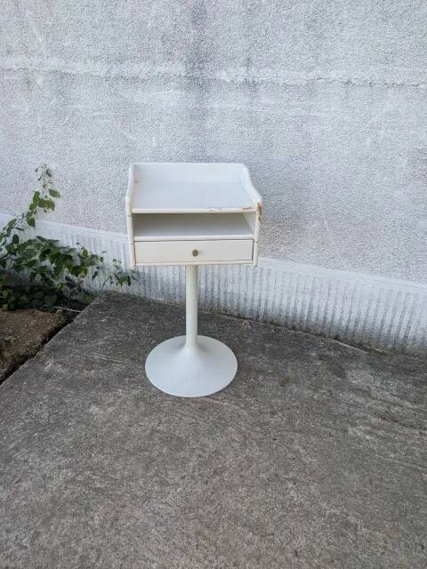 Vintage bedside table