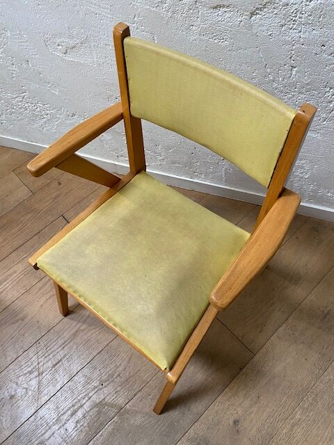 Vintage bridge chair