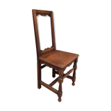 Wooden stepladder chair