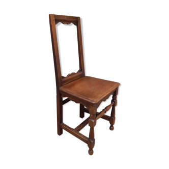 Wooden stepladder chair