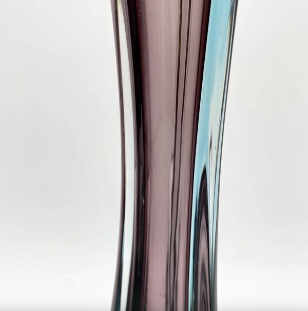 Vase aubergine XXL / « Sommerso » — Italie, 1960/70s