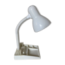 Lampe de bureau flexible organisateur vintage année 80 blanche