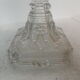 Glass candlestick candlestick