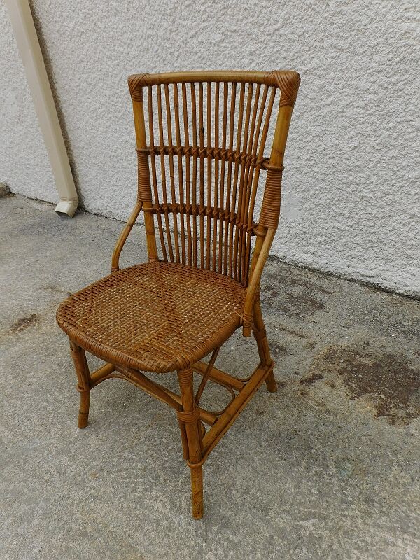 Rattan chair 1960