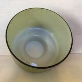 Empty pot cover pocket green glass paste