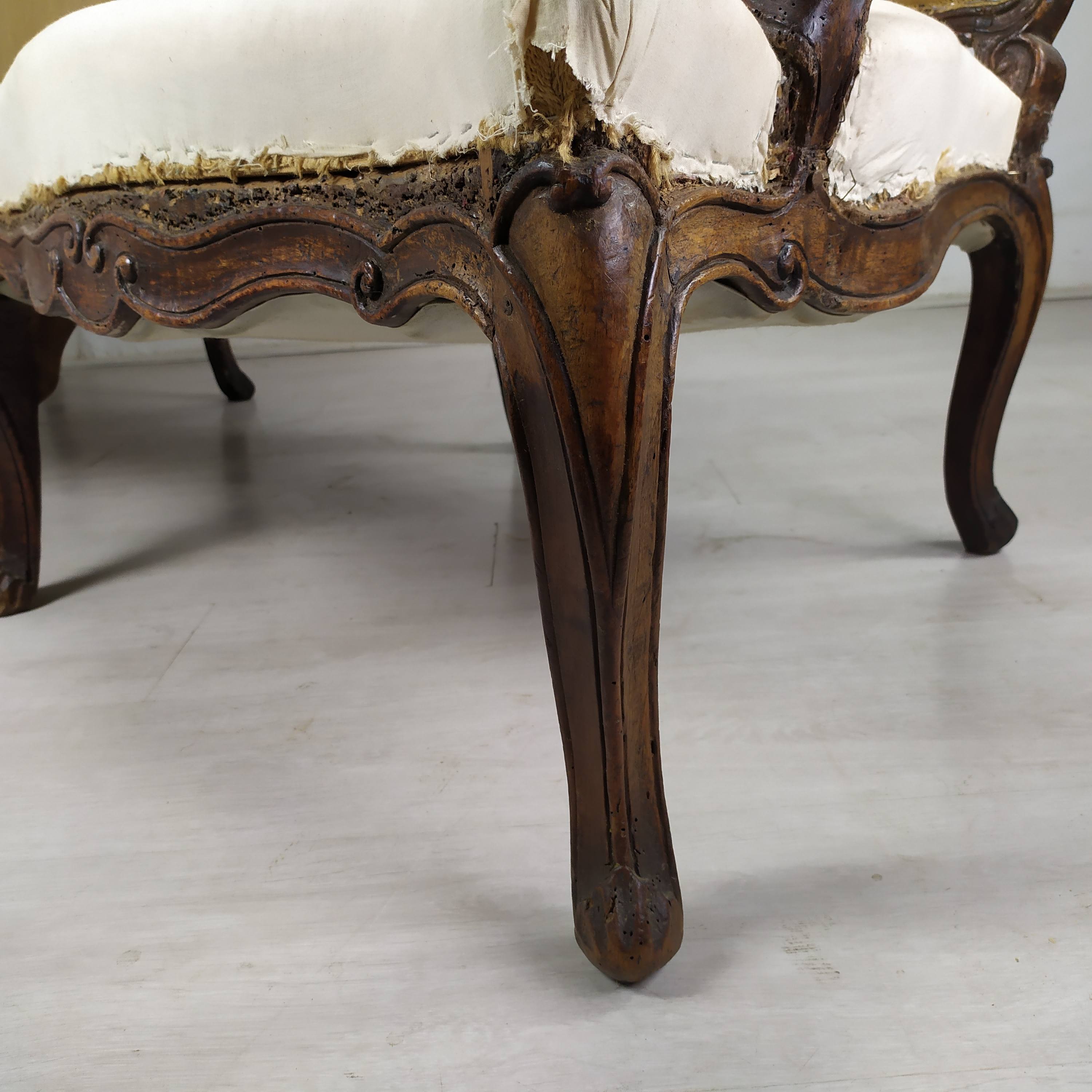 Vintage Louis XV sofa