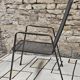 Lot 4 fauteuils vintage 1970" jardin terrase