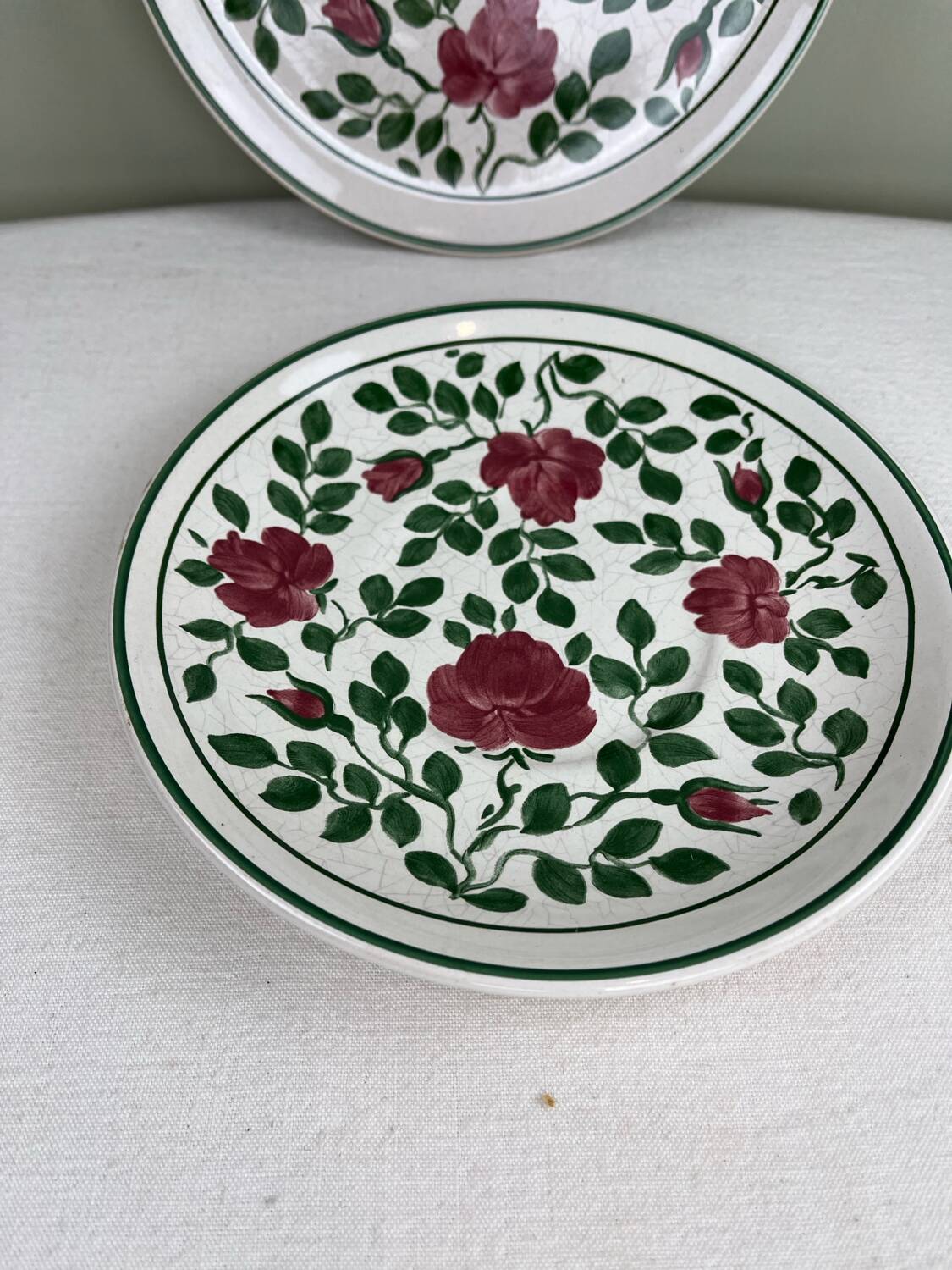 Two bohemian plates