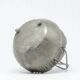 Art Deco sugar bowl, silver-plated brass, Poland, 1920s