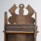 Romanian folk art cabinet, circa 1950