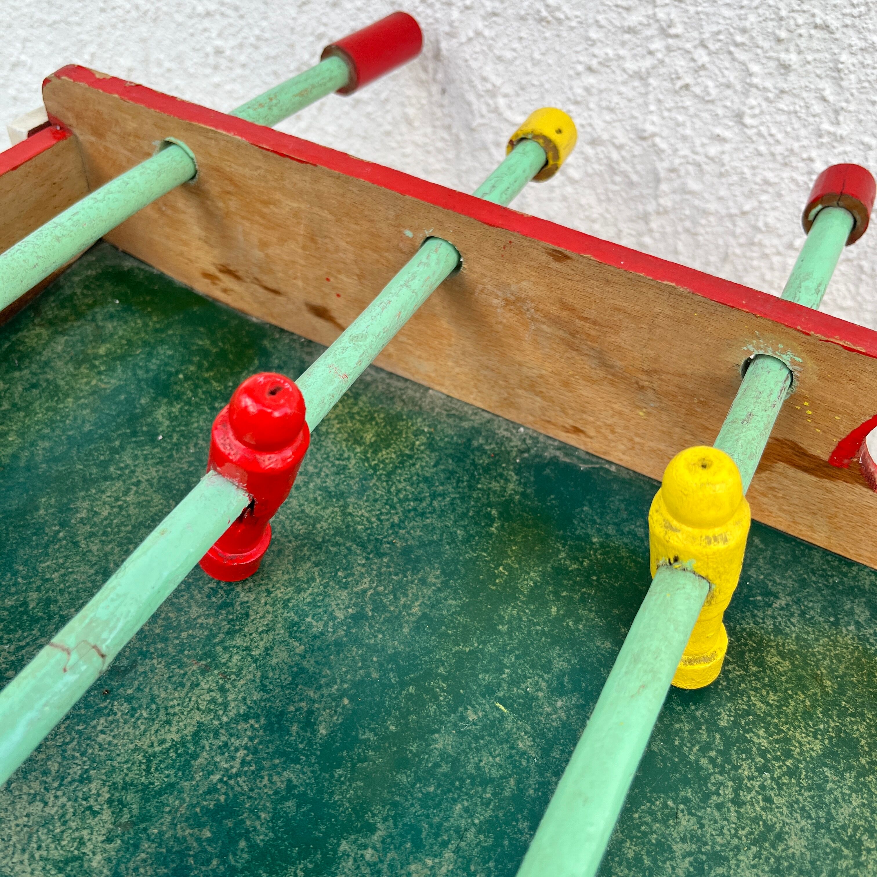 Table wood table football