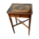 ELEGANCE - Side table in marquetry and brass
