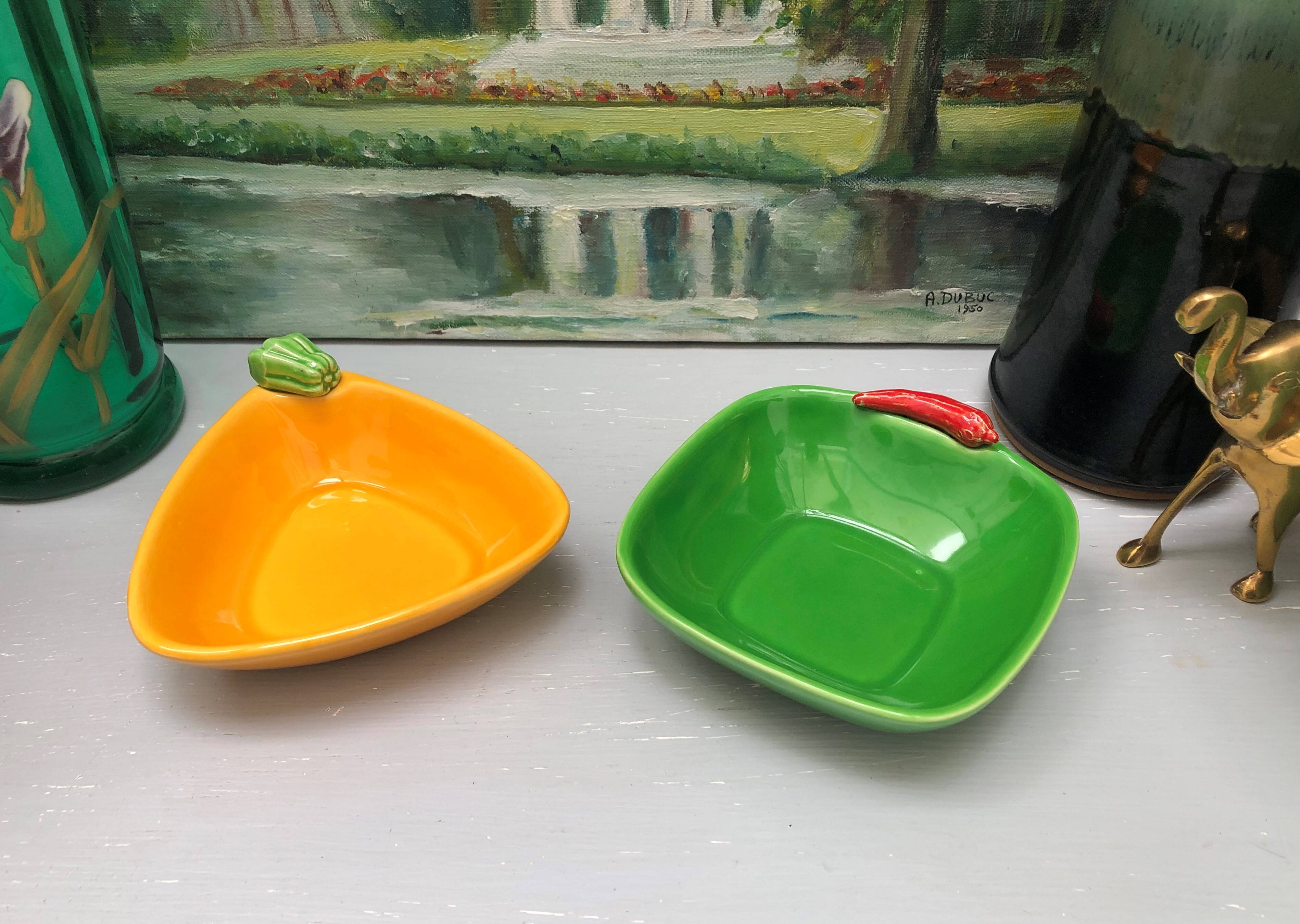 Set of 2 Saint Clément slush trays from the 60s