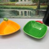 Set of 2 Saint Clément slush trays from the 60s