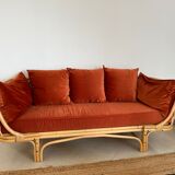 Rattan sofa