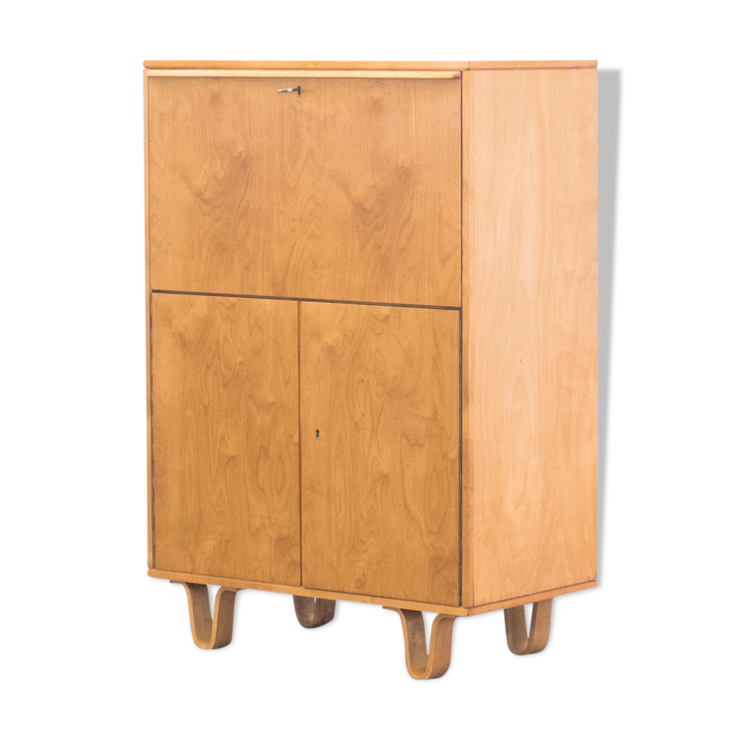 Pastoe ‘CB07’ birch secretary cabinet by Cees Braakman