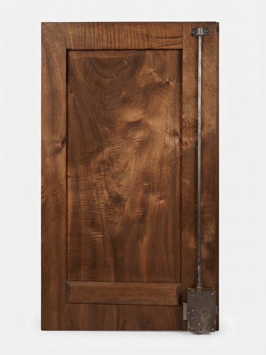 Armoire ancienne en noyer massif – Style authentique