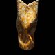 Orange ceramic vase