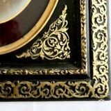 2 antique Napoleon 3 photo frames