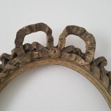 old oval frame
