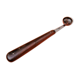 Culinary art Parisian spoon XIXth Melon / Apple .. Rosewood handle