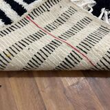 Natural artisanal Moroccan rug 2.5 x 1.5 m