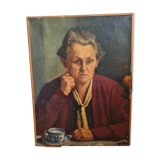 Vintage oil painting