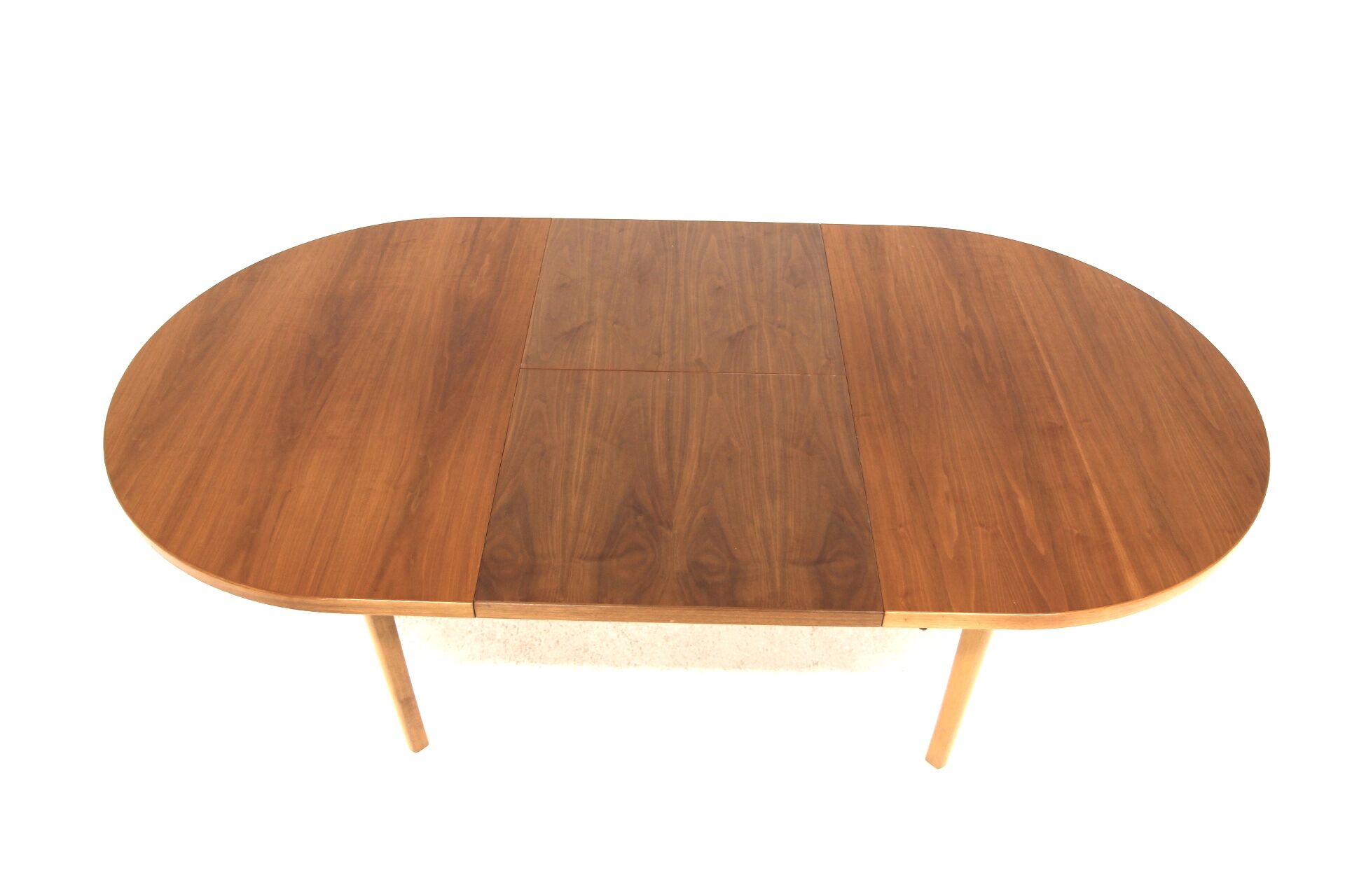 Scandinavian walnut dining table, sweden, 1960
