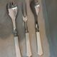 3 antique serving utensils