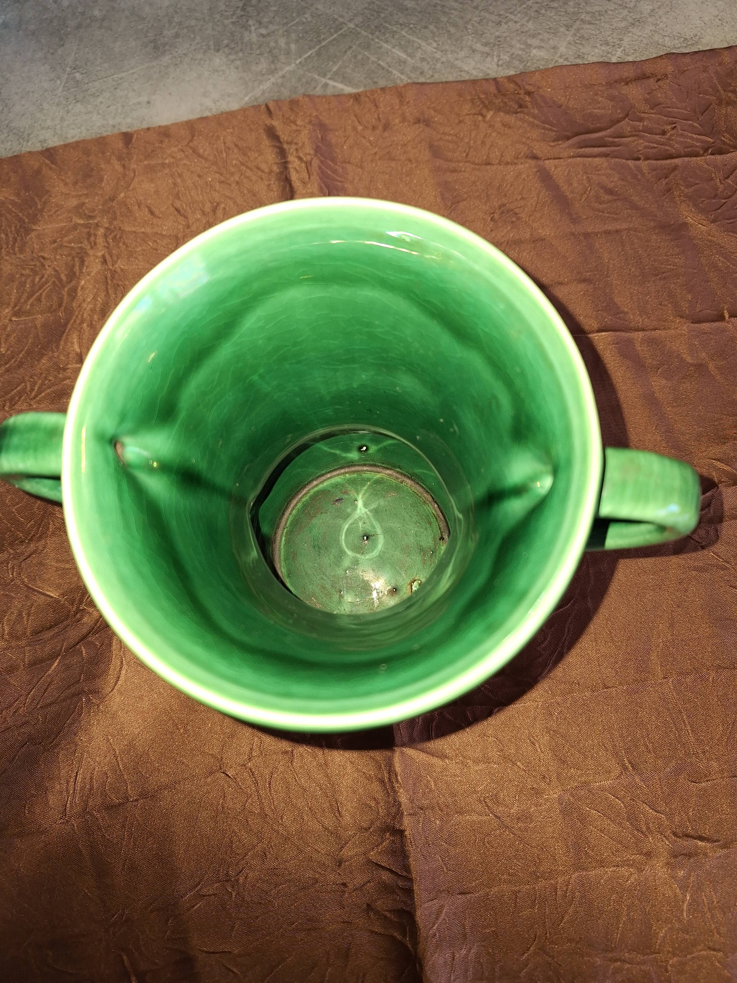 Vase from the Longchamp factory signed