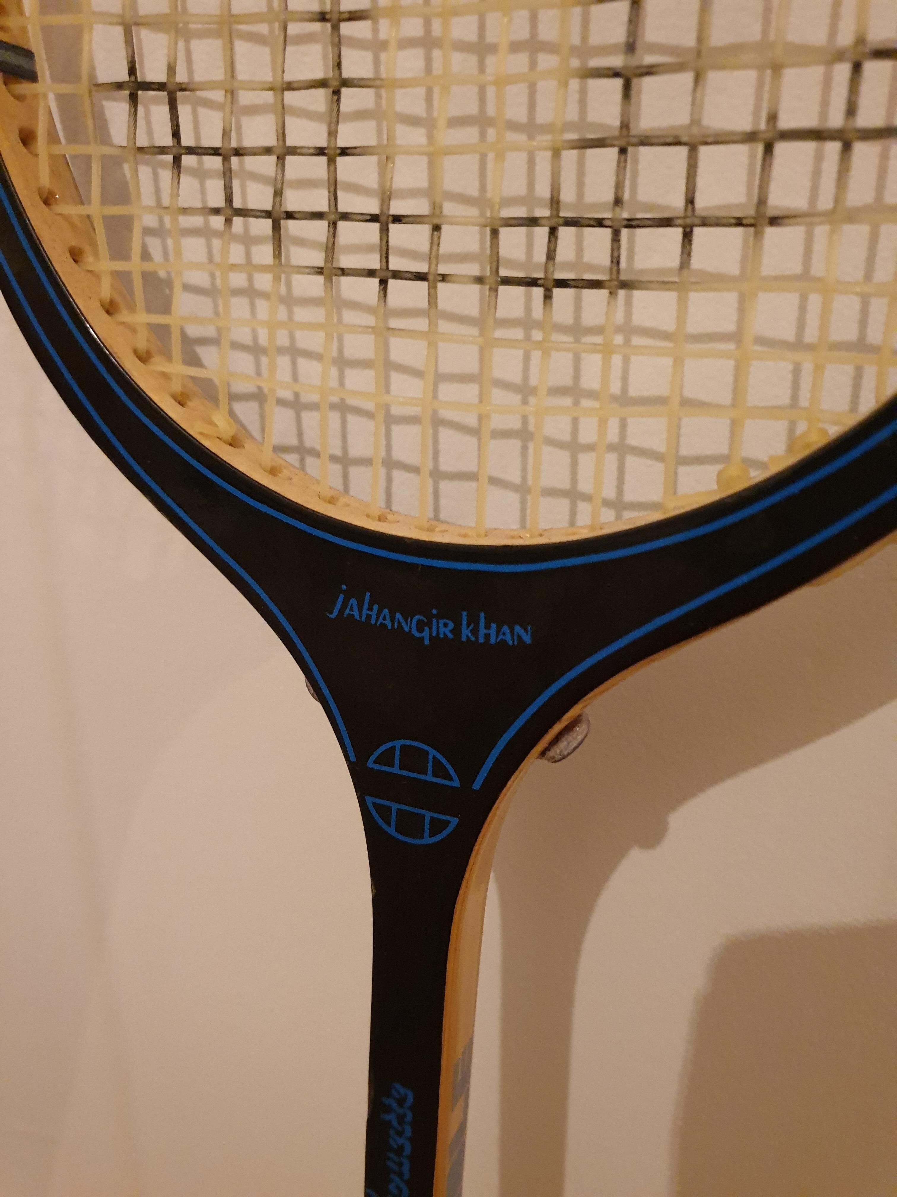 Vintage squash racket