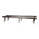 Pair of 3m solid oak farmhouse benches
