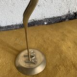 Pink flamingo in brass