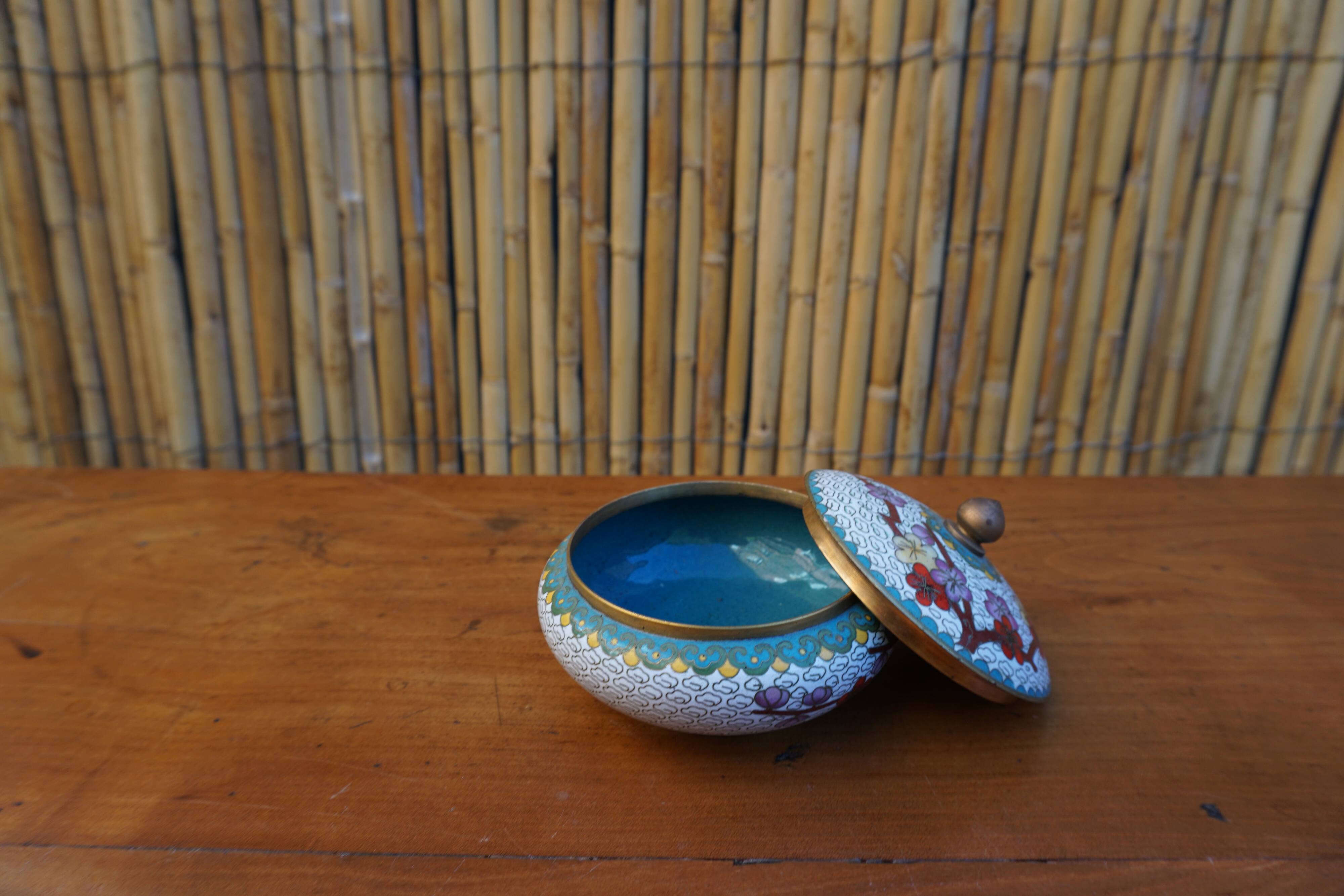 1970s cloisonné box
