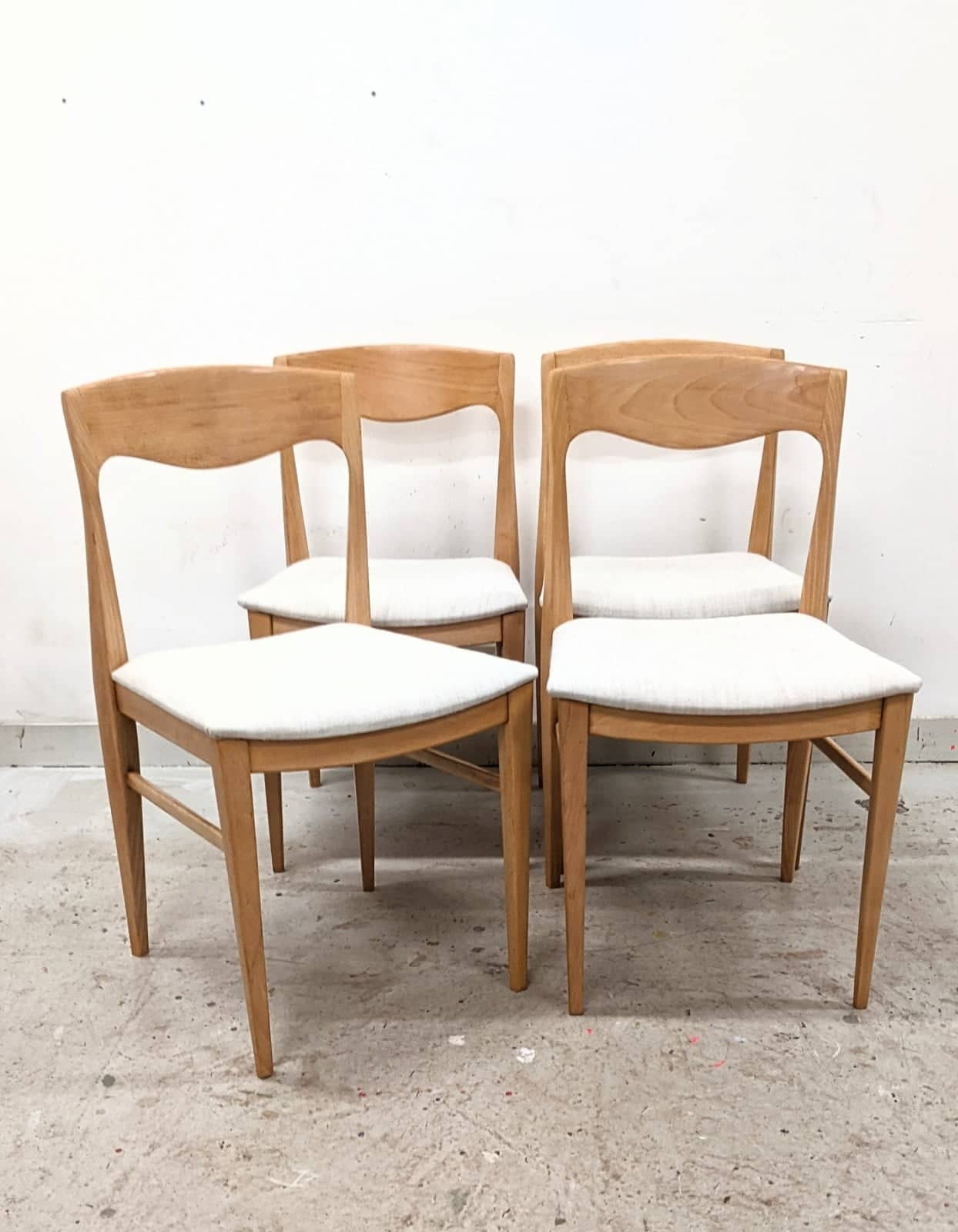 Set of 4 Scandinavian chairs