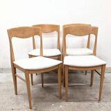 Set of 4 Scandinavian chairs