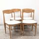 Set de 4 chaises scandinaves
