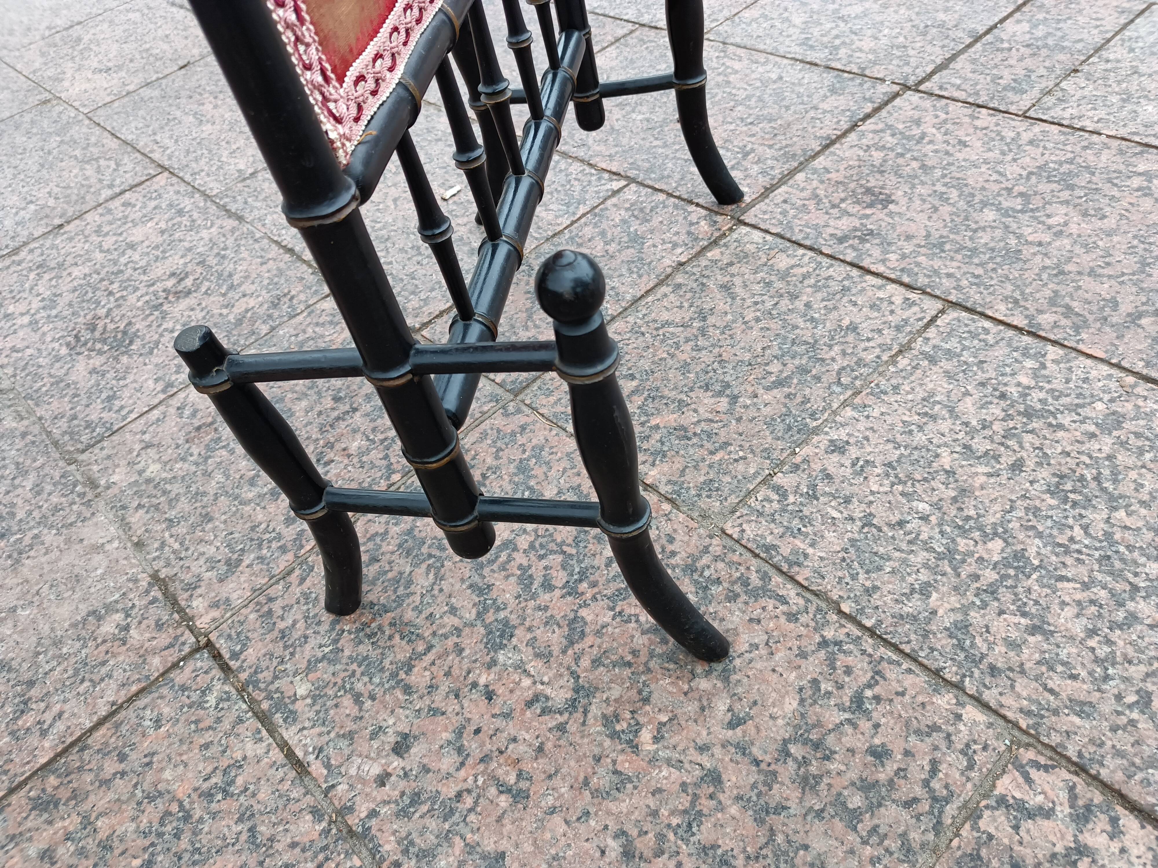 Old blackened wood Napoleon III era