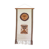 Wall weaving, South America, 70s